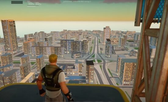 Остров Варшавы в игре Fortnite
