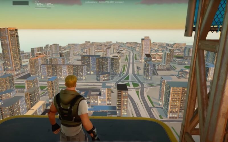 Остров Варшавы в игре Fortnite