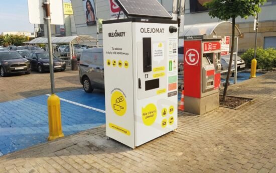 Автомат для сбора отработанного растительного масла