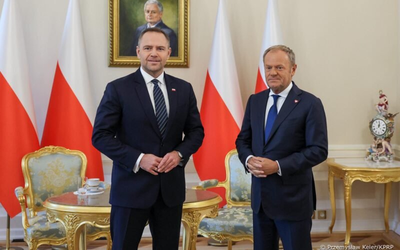 Президент Польши Кароль Навроцкий и премьер-министр Польши Дональд Туск