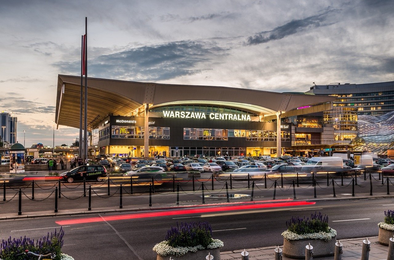 Центральный вокзал в Варшаве / Dworzec Centralny w Warszawie