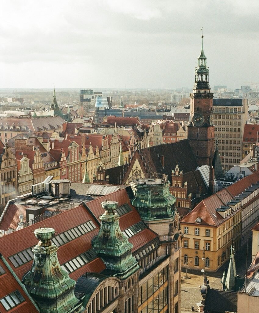 Вроцлав с высоты