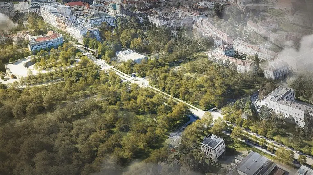 рендер улицы Karowa