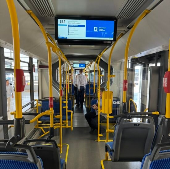 Трамвай в Кракове