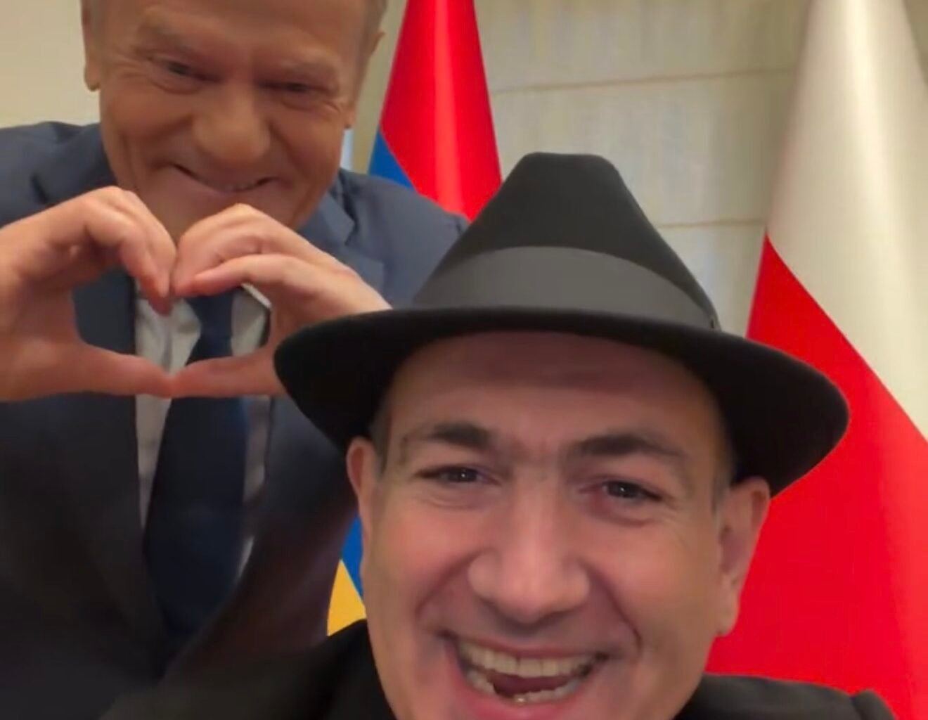 Никол Пашинян и Дональд Туск