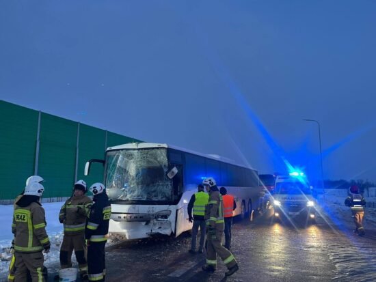 автобусы попали в ДТП, Польши