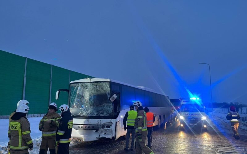 автобусы попали в ДТП, Польши